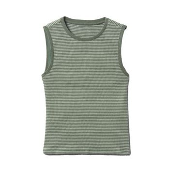 GAP Žebrovaný top Zelená