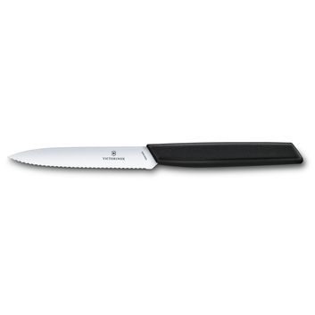 VICTORINOX Nakrajovací Swiss Modern, 10 cm, černý