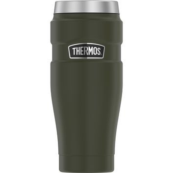 THERMOS Vodotěsný termohrnek 470 ml - vojenská zelená