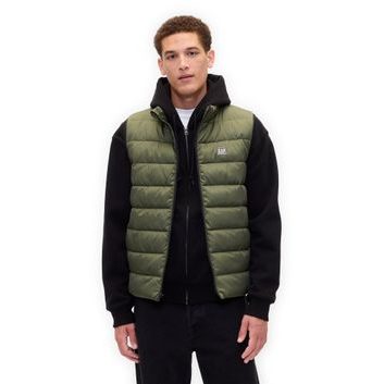 GAP 790584-00 Prošívaná nepromokavá vesta ColdControl Zelená