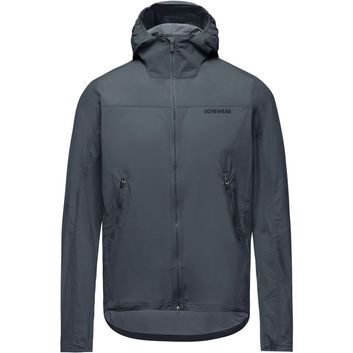 GORE Fernflow Hooded Windbreaker Mens lab graphite