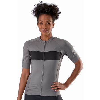 TREK Dámský dres Circuit LTD , břidlicová/černá