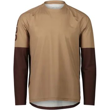 POC M's Essential MTB LS Jersey Jasper Brown