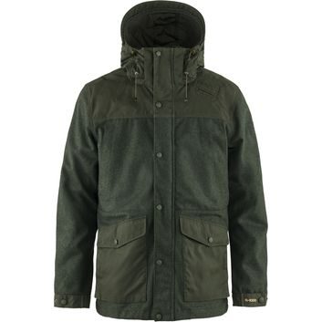 FJÄLLRÄVEN Värmland Wool Jacket M Deep Forest