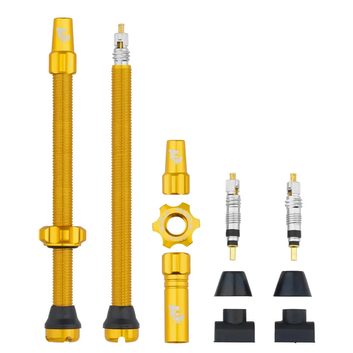 WOLF TOOTH Tubeless Valve Stem Kit 80mm zlatá