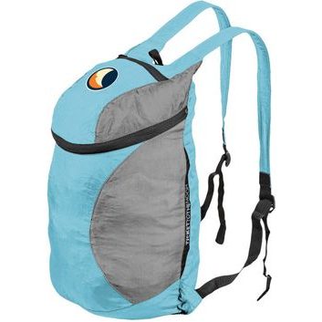 TICKET TO THE MOON Mini Backpack Sky Blue / Light Grey (15L)