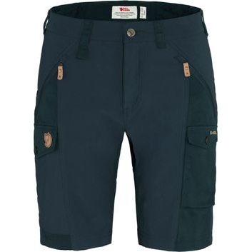 FJÄLLRÄVEN Nikka Shorts Curved W Dark Navy
