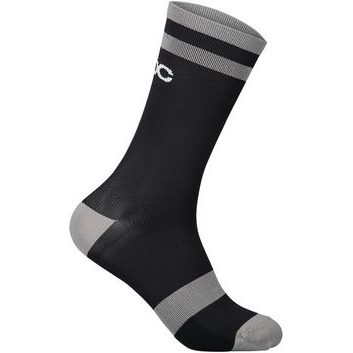 POC Lure MTB Sock Long Uranium Black/Granite Grey