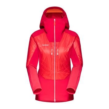 MAMMUT Eisfeld SO Hybrid Hooded Jacket Women azalea