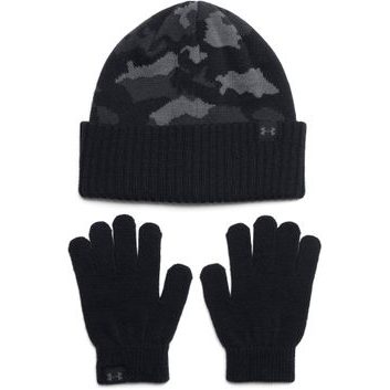 UNDER ARMOUR B Beanie/Glove Combo-BLK