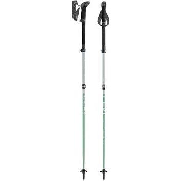 LEKI Makalu FX TA 100-120 cm, silver-greygreen-white