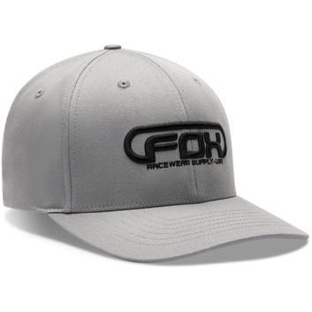 FOX Global Flexfit Hat Steel Grey