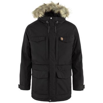 FJÄLLRÄVEN Nuuk Parka M Black
