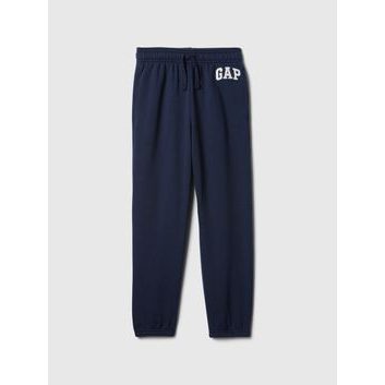 GAP 645425-02 Dětské tepláky s logem Tmavě modrá