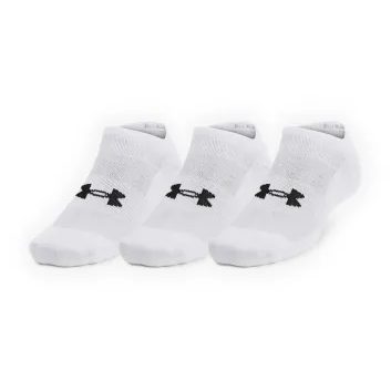 UNDER ARMOUR Unisex UA TC No Show (3 páry)-WHT