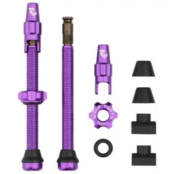 WOLF TOOTH Tubeless Valve Stem Kit Clik Valve 60mm Ultraviolet Purple