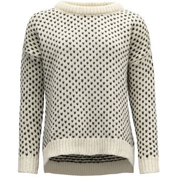 DEVOLD Nordsjø Wool Sweater Wmn, Offwhite