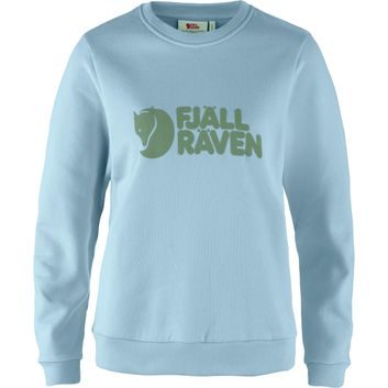 FJÄLLRÄVEN Fjällräven Logo Sweater W Breeze Blue-Patina Green