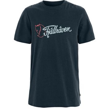 FJÄLLRÄVEN Archive Logo T-Shirt M Dark Navy