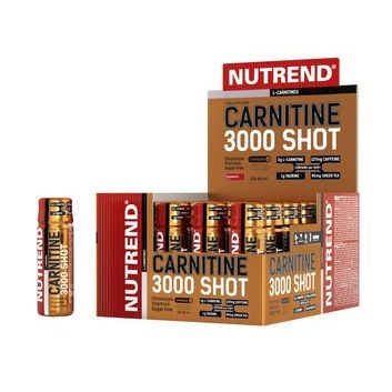 NUTREND Carnitine 3000 Shot, 20x 60 ml box, jahoda