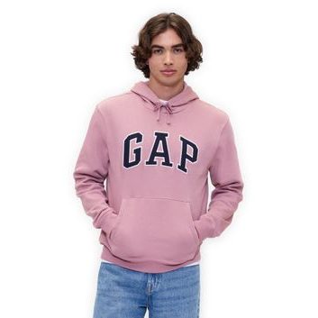 GAP 674148-17 Mikina s logem Růžová
