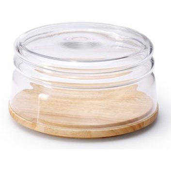 CONTINENTA Prkénko s poklopem 20,5 cm kulaté