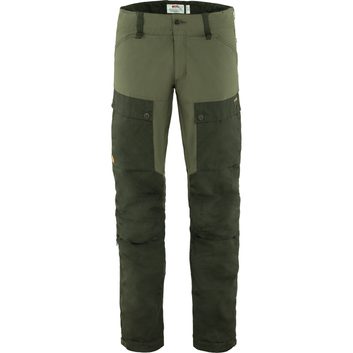 FJÄLLRÄVEN Keb Trousers M Deep Forest-Laurel Green
