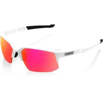 100% SPEEDCOUPE - Soft Tact Off White - Purple Multilayer Mirror Lens