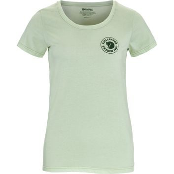FJÄLLRÄVEN 1960 Logo T-shirt W Soft Jade