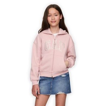 GAP 740017-03 Dětská mikina s logem Růžová