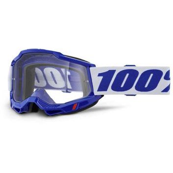 100% ACCURI 2 OTG Goggle Blue - Clear Lens