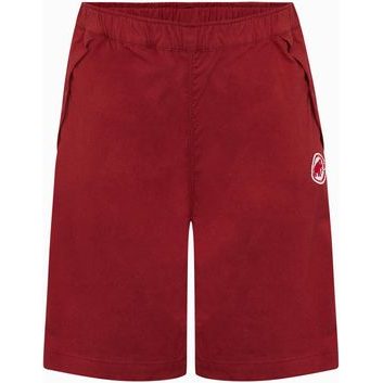 MAMMUT Crag Climbing Shorts Midi Kids dark mammut red