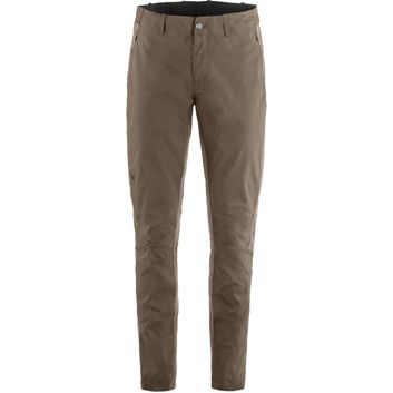 FJÄLLRÄVEN Hoja Hybrid Trousers M Suede Brown