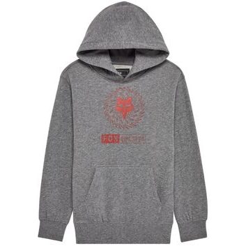 FOX Yth Kairos Fleece Po Heather Graphite