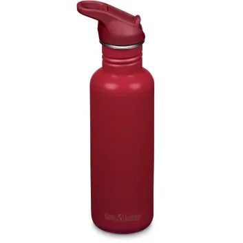 KLEAN KANTEEN Classic 800 ml (w/Flip Seal Sport) - Garnet