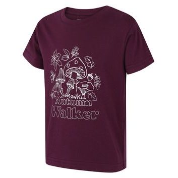 HUSKY Tee Mushroom K purple