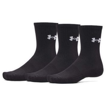 UNDER ARMOUR Performance Cotton 3p Crw-BLK