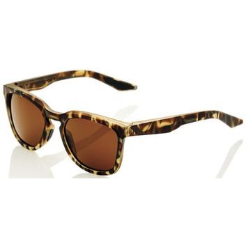 100% HUDSON - Soft Tact Havana - Bronze Lens