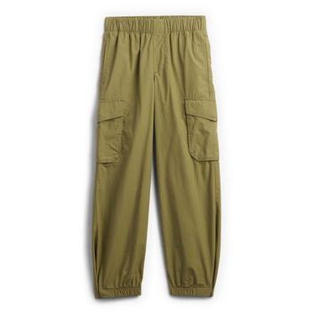 GAP 768102-01 Dětské kalhoty Cargo Parachute Zelená