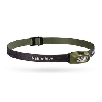 NATUREHIKE CNK2300DQ023-66 Outdoorová čelovka 200 lm černá/zelená