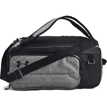 UNDER ARMOUR Contain Duo SM BP Duffle 40, Castlerock Medium Heather / Black / White