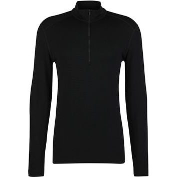 ICEBREAKER M 260 Tech LS Half Zip BLACK