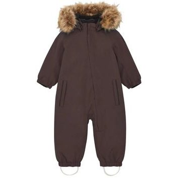COLOR KIDS Coverall W. Fake Fur-Raisin