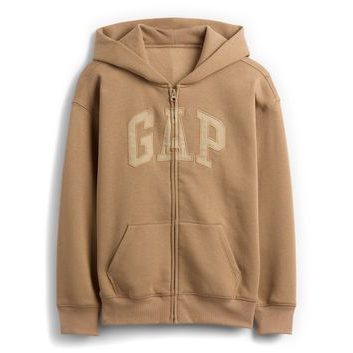 GAP 827272-01 Dětská mikina s logem VintageSoft Unisex Hnědá
