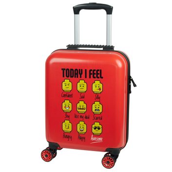 LEGO BAGS PLAY DATE 46 cm, 20l - LEGO minifigures, RED