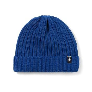 SMARTWOOL RIB HAT, blueberry hill heather