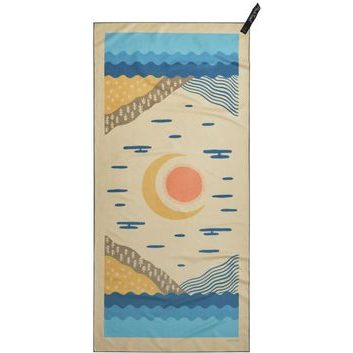 PACKTOWL PERSONAL BODY Balance 64x137cm potisk slunce