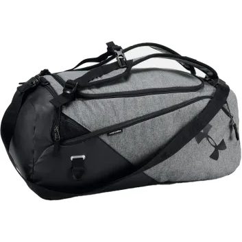UNDER ARMOUR Contain Duo MD BP Duffle 50 L Castlerock Medium Heather / Black / White