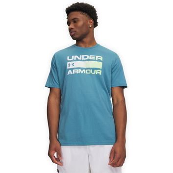 UNDER ARMOUR TEAM ISSUE WORDMARK SS-BLU