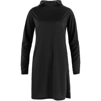 FJÄLLRÄVEN Abisko Sun-hoodie Dress W Black